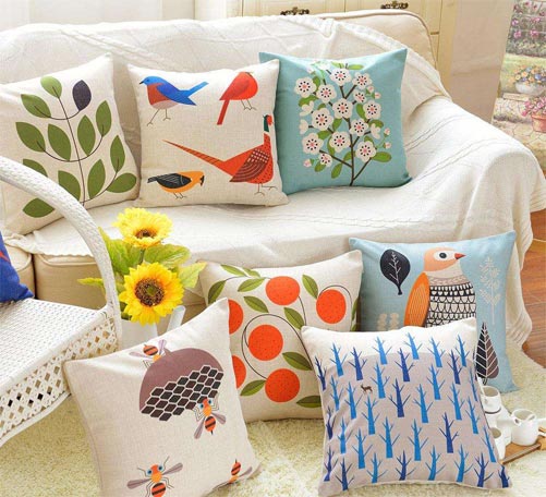 如何选购沙发靠垫